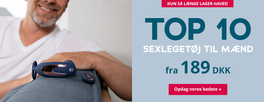 Top 10 sexlegetøj til mænd