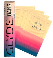 Slikkeservietter "GLYDE Dams Vanilla", 4 stk