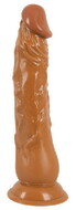 Naturdildo "European Lover Tan" med sugekop