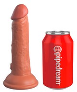 6“ Dual Density Silicone Cock