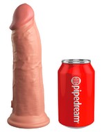 8“ Dual Density Silicone Cock