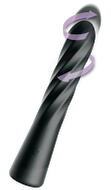 Analvibrator "Twist Ecstasy“ i intensivt spiraldesign