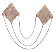 Nipple Stickers „Square“ med 3 forbindelseskæder