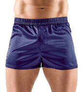 Satin-pants med åbning foran