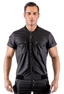Shirt i blouson-stil med lommer