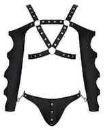 Harness-top inklusive bondage-jockstrap