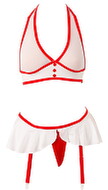 Kostume i sygeplejerske-look