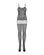 Catsuit uden skridt i seler-look