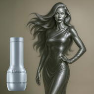 Masturbator "Feel Argenta Kiros" med futuristisk stimuleringsstruktur