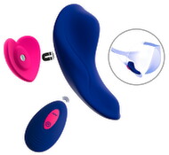 Panty Vibrator »Heart« med fjernbetjening