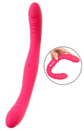 Dobbelt vibrator, kan bruges med partner