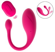 Vibro-æg „KORAL” med fjernbetjening