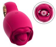 Lay-on vibrator "Oral Fun" med vibrerende slikketunge