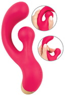 Rabbitvibrator "G-Spot" med roterende klitorisstimulator