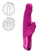 Rabbit vibrator "WICKED ANGEL“ med stimulerende vinger