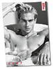 Pin-up-kalender "Men 2027" i sort-hvid og i stort format