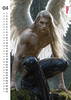 Pin-up-kalender "Wild Fantasy Men 2027" i farver og i stort format