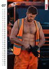 Pin-up-kalender "Sexy Men at Work 2027" i farver og i stort format