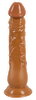 Naturdildo "European Lover Tan" med sugekop