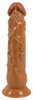 Naturdildo "European Lover Tan" med sugekop