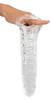 Penishylster Penis sleeve med testikelring, nopper
