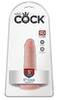 Penisdildo „5" Flesh“ med sugekop/fod
