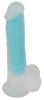 Naturdildo Glow in the Dark med sugekop