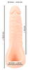 Penis-testikelring Double Fucker med fleksibel naturdildo