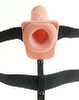 7“ Hollow Strap-on with Balls