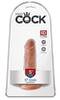 Penisdildo „5" Flesh“ med sugekop/fod