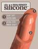6“ Dual Density Silicone Cock