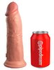 8“ Dual Density Silicone Cock