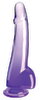 Naturdildo "10"-Cock with Balls" med sugekop, ekstra lang