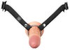 Penishylster "Hollow Silicone Strap-on” med harness