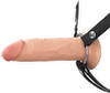 Penishylster "Hollow Silicone Strap-on” med harness