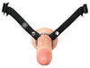 Penishylster "Hollow Silicone Strap-on” med harness