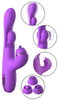 Rabbitvibrator "IntiMotion Pulse Pro" inklusive 3 klitoris-påsætninger