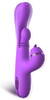 Rabbitvibrator "IntiMotion Pulse Pro" inklusive 3 klitoris-påsætninger