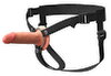 Penishylster "Hollow Silicone Strap-on” med harness