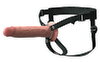 Penishylster "Hollow Silicone Strap-on” med harness