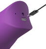 Tungevibrator "Lush Kiss Plush“ med sugende silikonelæber