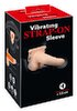 Vibrerende strap-on hylster