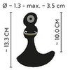 Vibro-analplug RC Rotating Prostate Massager with Vibration