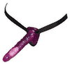 Vibrating strap-on duo