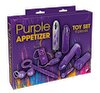 9-delt legetøjssæt "Purple Appetizer" inklusive batterier