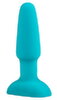Anal plug "rimming" med vibration og rotation, radiofjernbetjening inkluderet