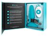 Anal plug "rimming" med vibration og rotation, radiofjernbetjening inkluderet