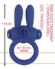 Vibro-penisring med klitorisstimulator