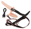 Vibrerende double strap-on