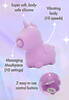 Lay-on-vibrator "Karma Lilac" i et sødt enhjørningedesign
